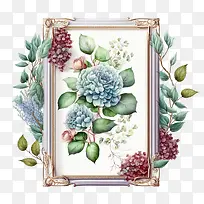 绣球花-花环