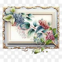 绣球花-花环