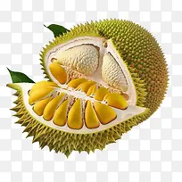 榴莲-榴莲3d榴莲干成熟水果