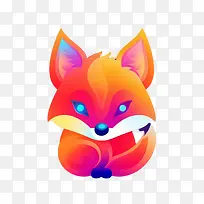 狐狸-狐狸可爱的狐狸狐狸表情符号可爱可爱
