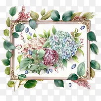 绣球花-花环