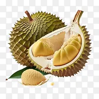 榴莲-榴莲3D榴莲榴莲热带水果生水果