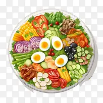 韩国料理——夏日沙拉
