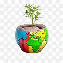 防治荒漠化-防治荒漠化防治干旱全球变暖干地开裂的地面
