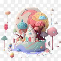甜甜的冰淇淋——冰淇淋