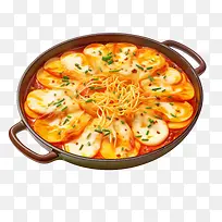 韩国食品-韩国食品扁韩国食品土豆肉汁面条