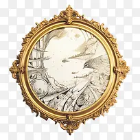 金色框-金色框