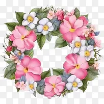 凤仙花-花环
