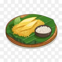 马来美食-香蕉片