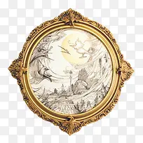 金色框-金色框