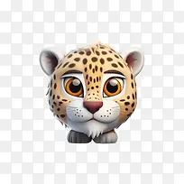 豹-豹狮子野生动物猫科动物的脸