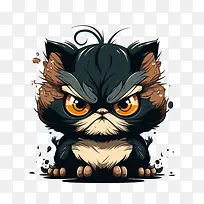 酷猫-酷猫猫科动物毛茸茸的异想天开