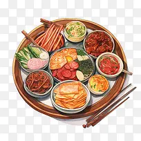 韩国食品-韩国食品亚洲菜肴米饭