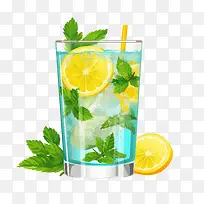 柠檬水饮料-柠檬水饮料柠檬水柠檬酸橙薄荷