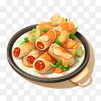 马来美食-马来美食马来食品卷饺子皮