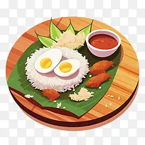 马来美食——炒饭
