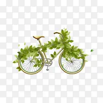 自行车-自行车自行车绿色植物自然