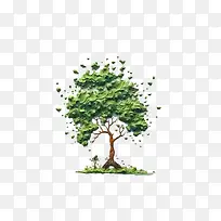 树-像素艺术