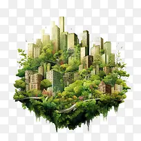 风景-风景环境城市绿色环保