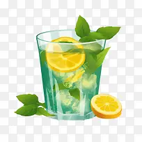 柠檬水饮料——夏日饮品