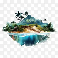 夏威夷-棕榈树