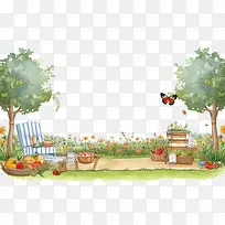 夏季边框-夏季边框