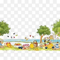 夏季边框-夏季边框