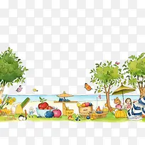 夏季边框-夏季边框