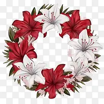 百合花环-花环