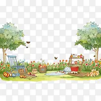 夏季边框-夏季边框