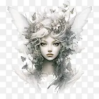 童话-童话幻想童话天使哥特式