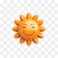 太阳-幸福的脸