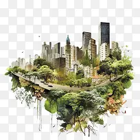 风景-风景环境绿色生态自然
