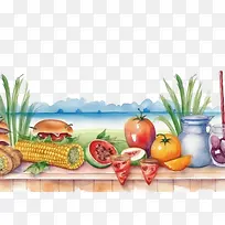 夏季边框-夏季边框