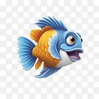 鱼-鱼蓝色的鱼水族馆海洋游泳