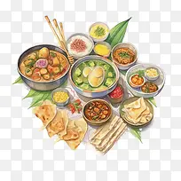 马来美食——沙拉