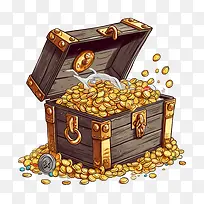 宝箱-宝箱金币宝箱金币财富