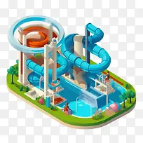 水上乐园——夏日乐趣