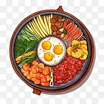 韩国料理——沙拉