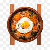 韩国食品-韩国食品拉面炒鸡蛋蔬菜豆腐