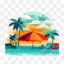 夏日海滩-夏日海滩