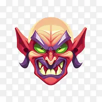 哥布林-哥布林怪物魔鬼恶魔脸
