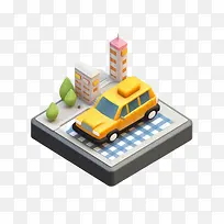 黄色出租车-黄色出租车出租车黄色出租车城市