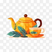 茶壶-茶壶茶壶茶叶勺
