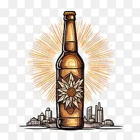 啤酒瓶爆炸