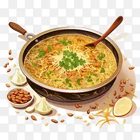 haleemmuharram-haleemmuharram汤香料面条蔬菜