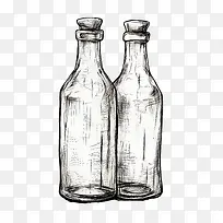 啤酒瓶-啤酒瓶空瓶玻璃瓶瓶复古瓶