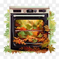 电烤箱-电烤箱烘焙烹饪烤箱食品