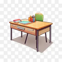 教室书桌-学习用品