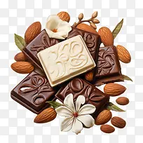 巧克力杏仁日-巧克力